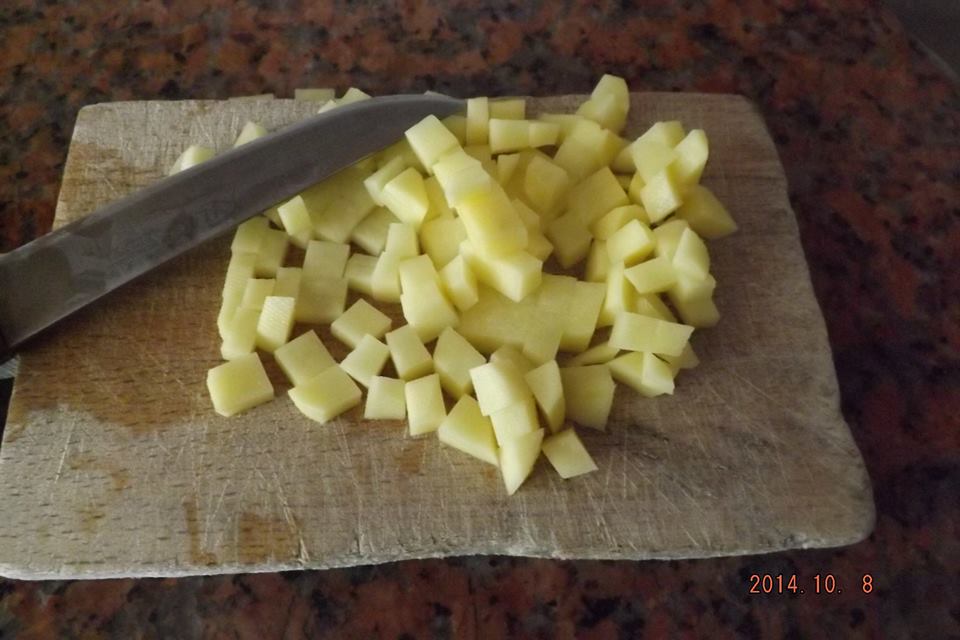 Patatesli Omlet Tarifi 1