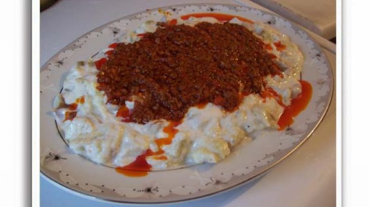 Alinazik Kebabı Tarifi