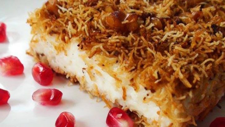 Kadayıflı Muhallebi Tarifi