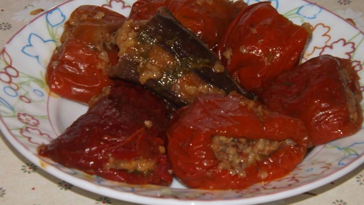 Kuru Biber Dolması Tarifi