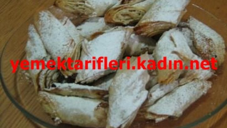 Cevizli Elmalı Yufka Tatlısı Tarifi
