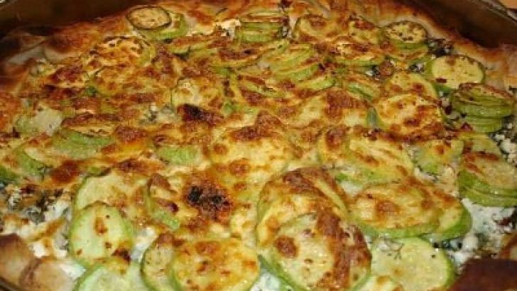 Kabaklı Pizza Tarifi