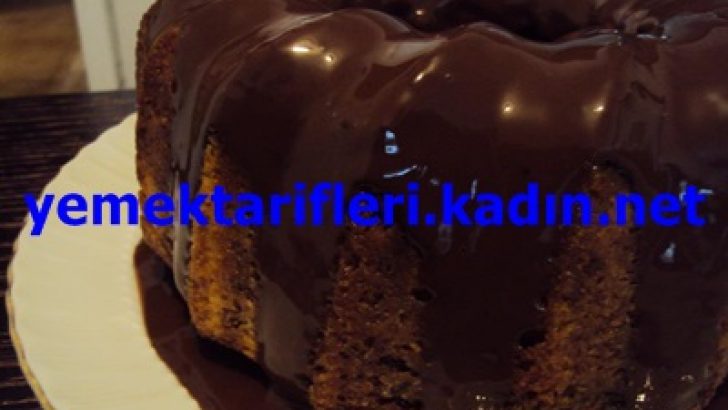 Kahve Sosu Çikolatalı Kek Tarifi