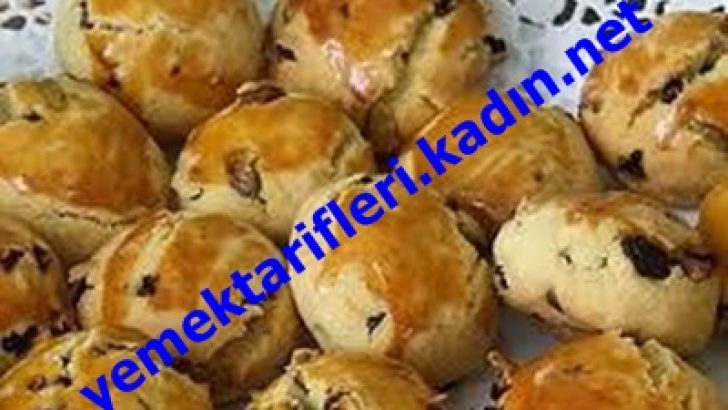 Kuru Üzümlü Kurabiye Tarifi