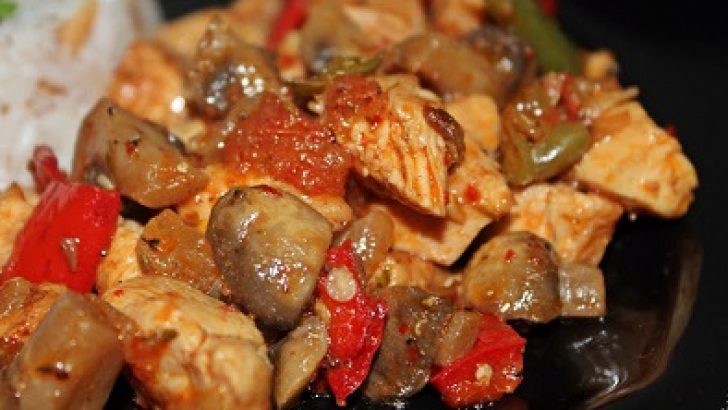 Mantarlı Tavuk Tarifi