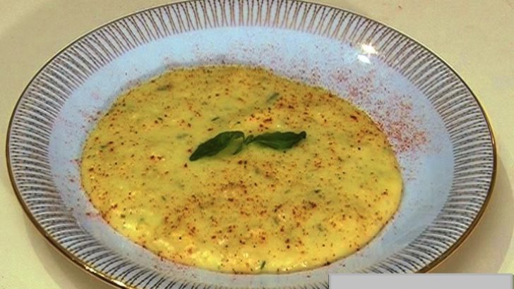 Fesleğenli Patates Püresi