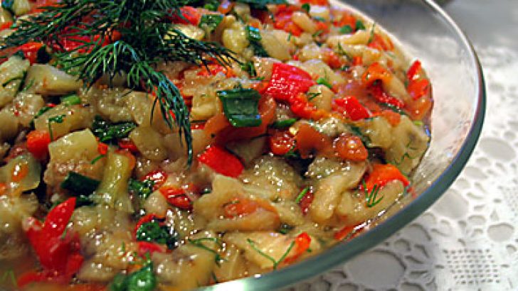 Patlıcan Salatası Tarifi