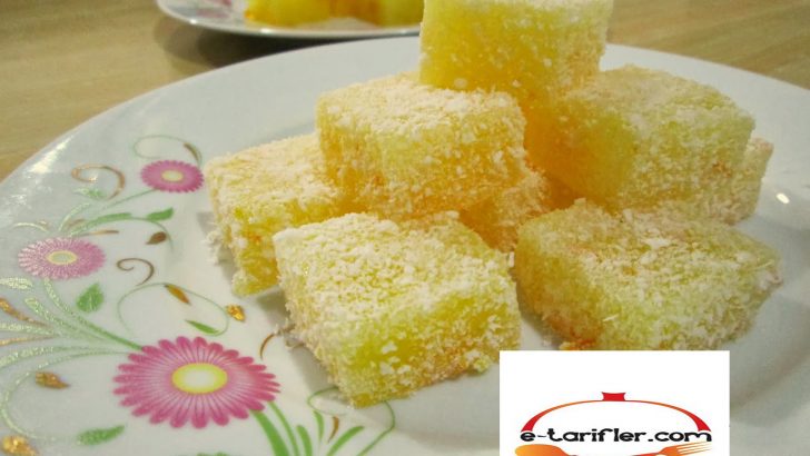 Portakallı Lokumlar Tarifi