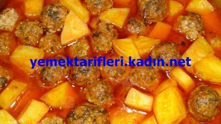 Patatesli Sulu Köfte Tarifi
