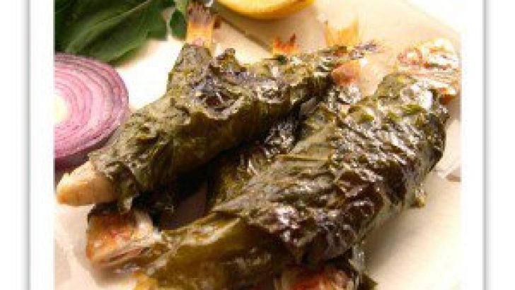Asma Yaprağında Sardalya Tarifi