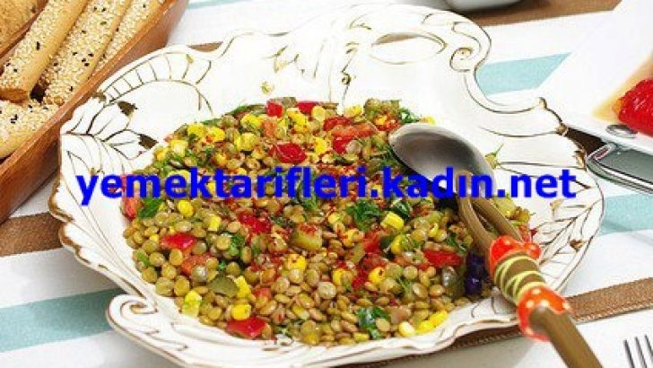 Yeşil Mercimek Salatası Tarifi